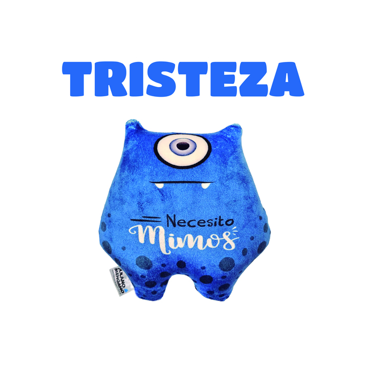MONSTRUO CHICO DE PLUSH - TRISTEZA